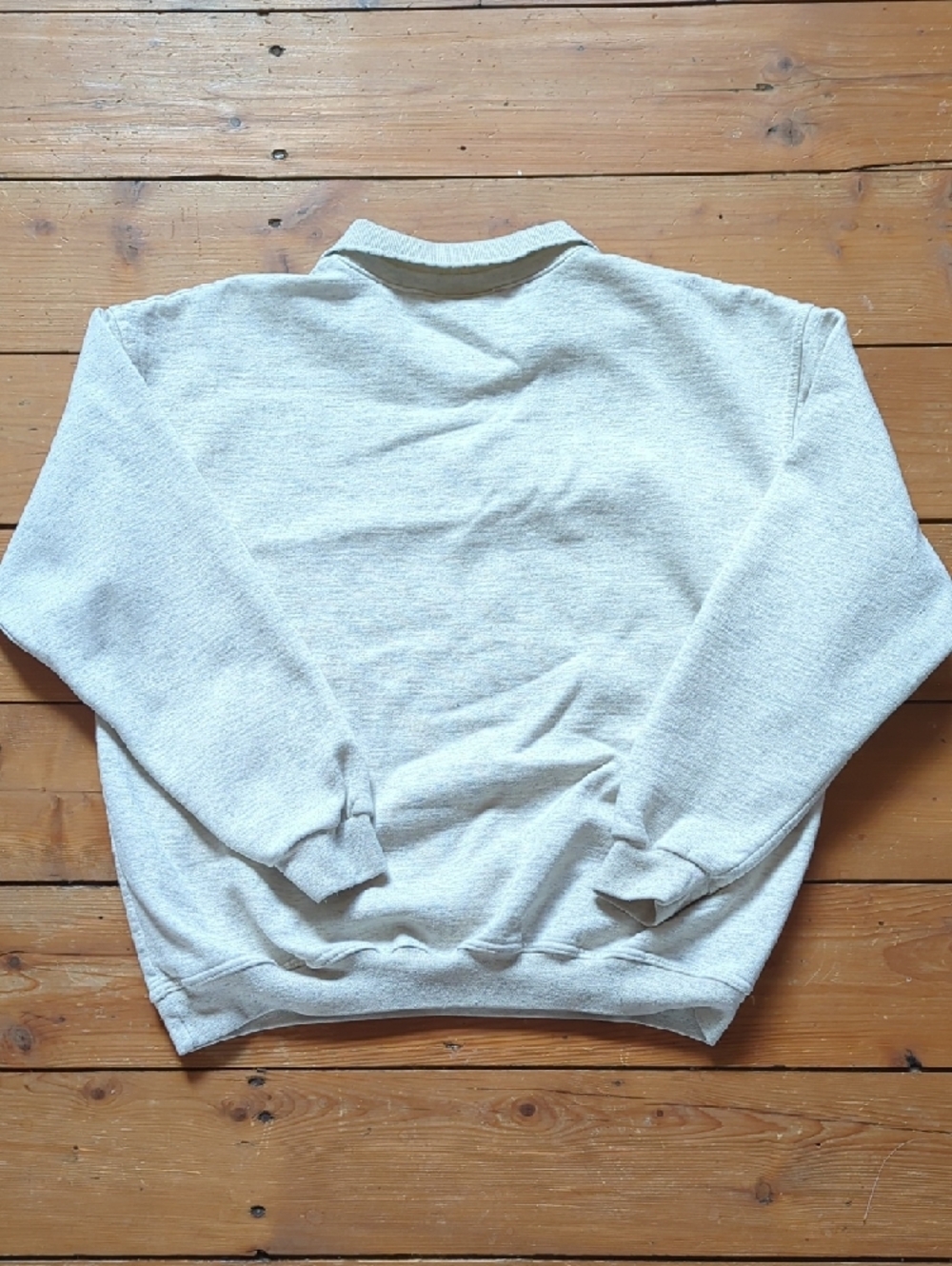 202-**VINTAGE**Northern Reflections Cream Pullover with Nature Graphic - Picture 4 of 6